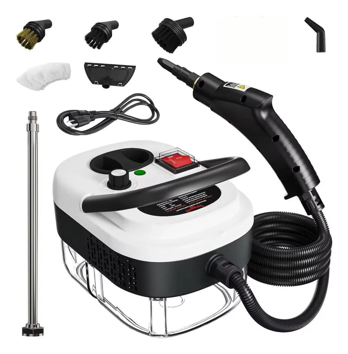 LIMPIADOR A VAPOR MULTIUSOS 9 ACCESORIOS