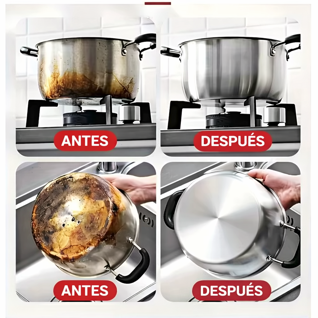 Removedor de Óxido Potente para Metal y Acero Inoxidable