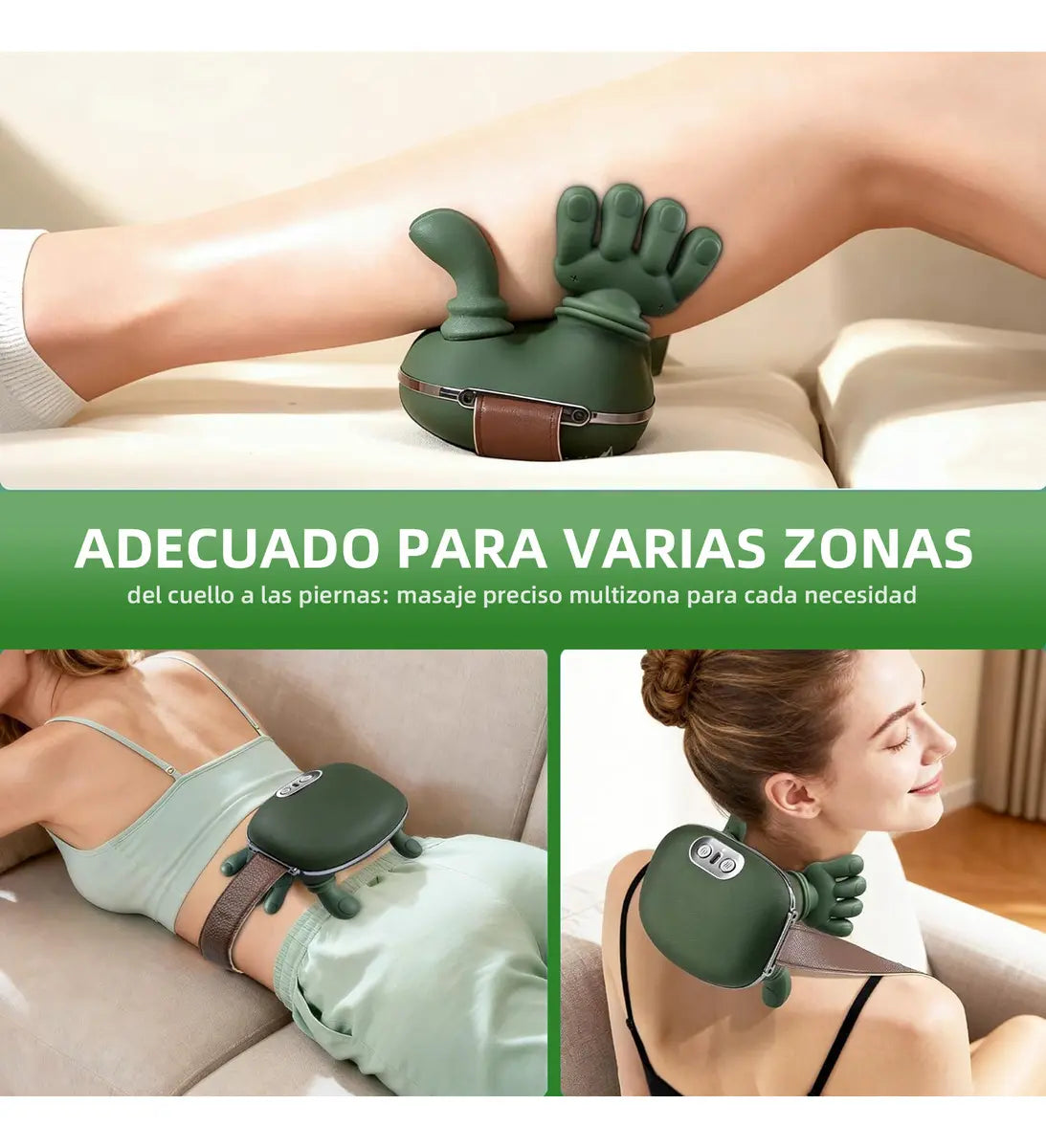 Masajeador Portátil Inteligente Multifuncional
